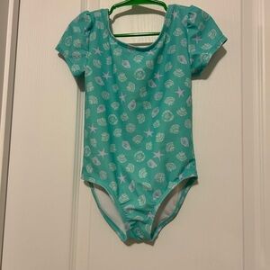🌊 Toddler Girls Seashell & Starfish Swimsuit